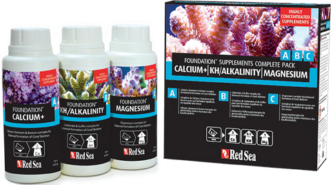 Red Sea Foundation™ 3x250ml Liquid Starter Pack