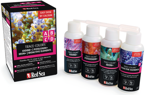 Red Sea Trace-Colors™ 4-pack (100ml A,B,C,D)
